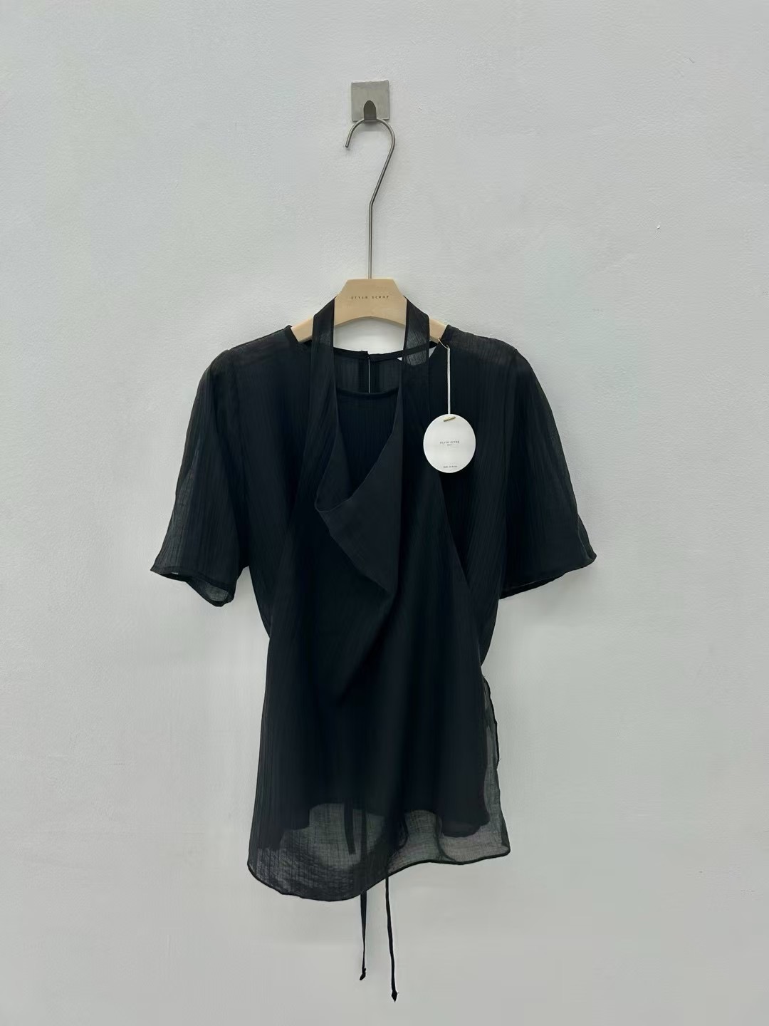 STYLE SCRAP-OT韓國代購㊣女士新品推薦時尚熱賣襯衫蕾絲衫STYLE SCRAP-OT襯衫/蕾絲衫圖色4