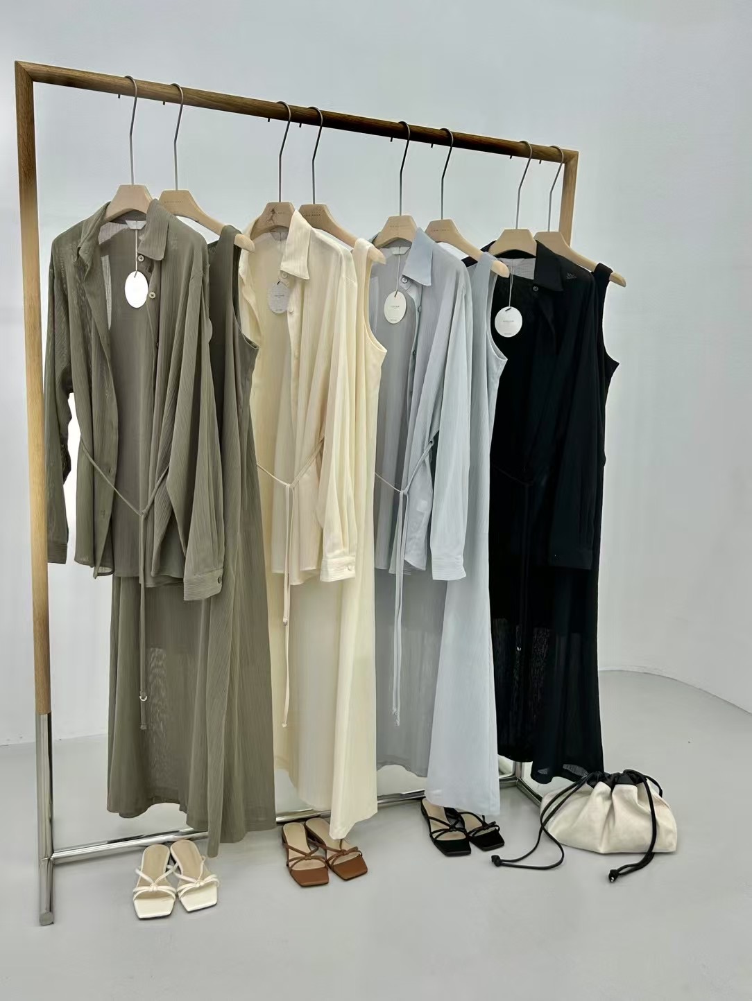 STYLE SCRAP-OT東大門㊣實拍女士新款真品休閑熱賣25春夏套裝STYLE SCRAP-OT套裝