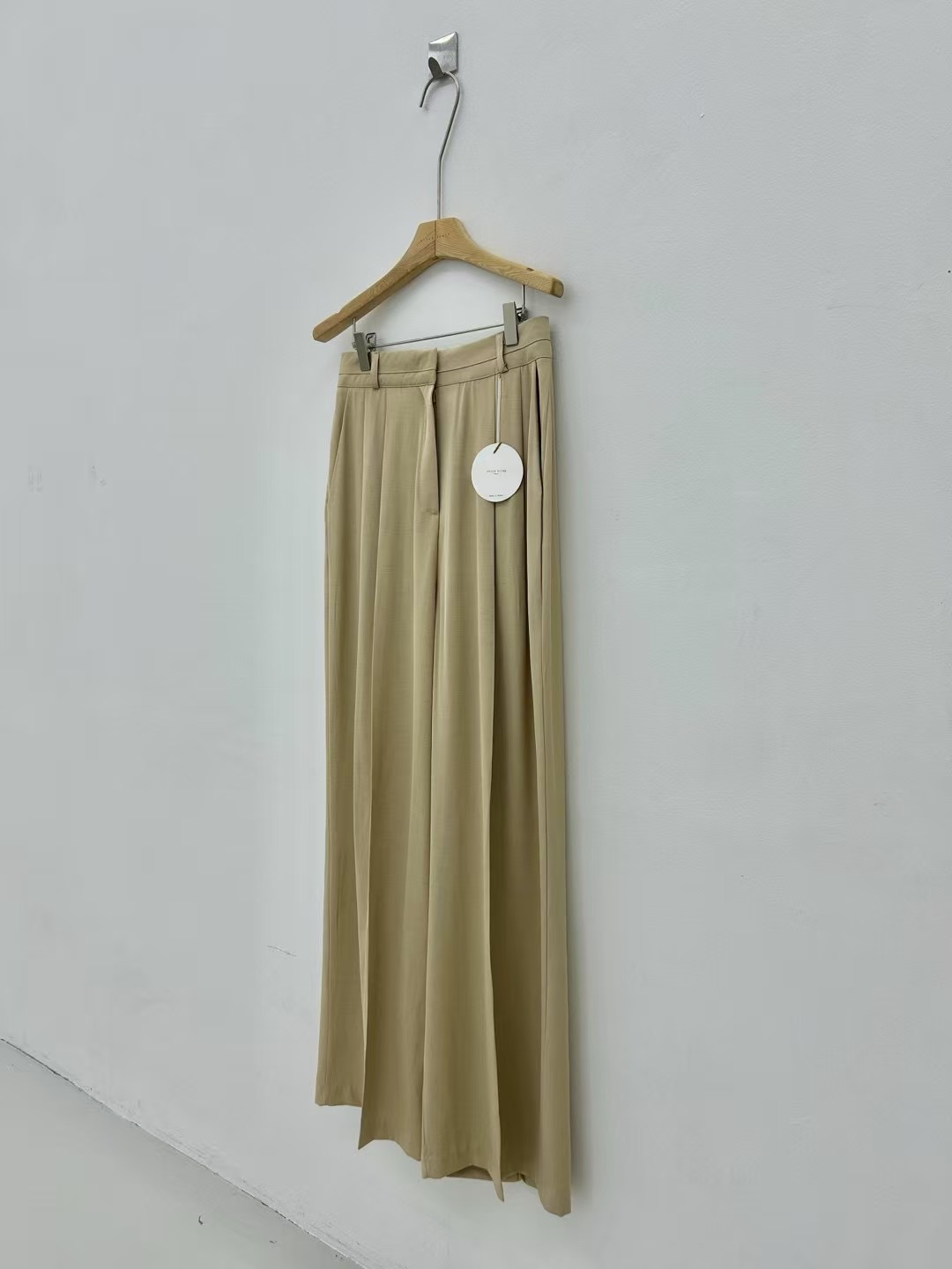 STYLE SCRAP-OT韓國直郵㊣女裝新款時尚休閑休閑褲腰帶亞麻STYLE SCRAP-OT休閑褲圖色1
