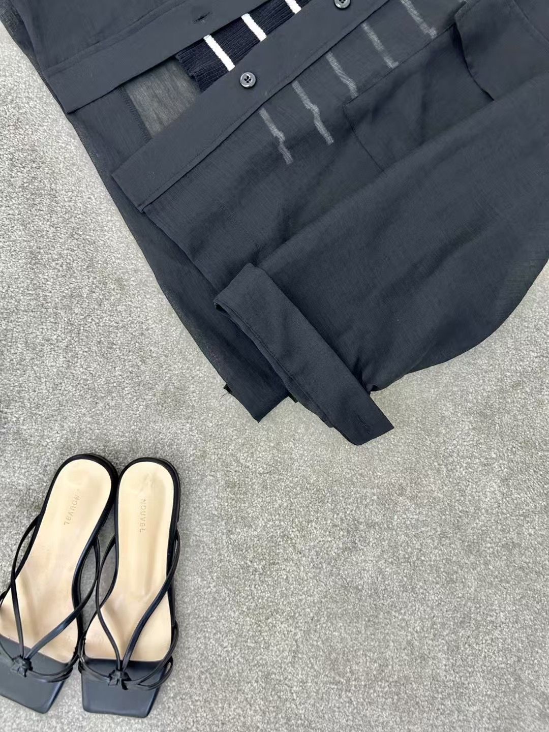 STYLE SCRAP-OT東大門㊣代購女裝新品25春夏時尚真品夾克STYLE SCRAP-OT夾克