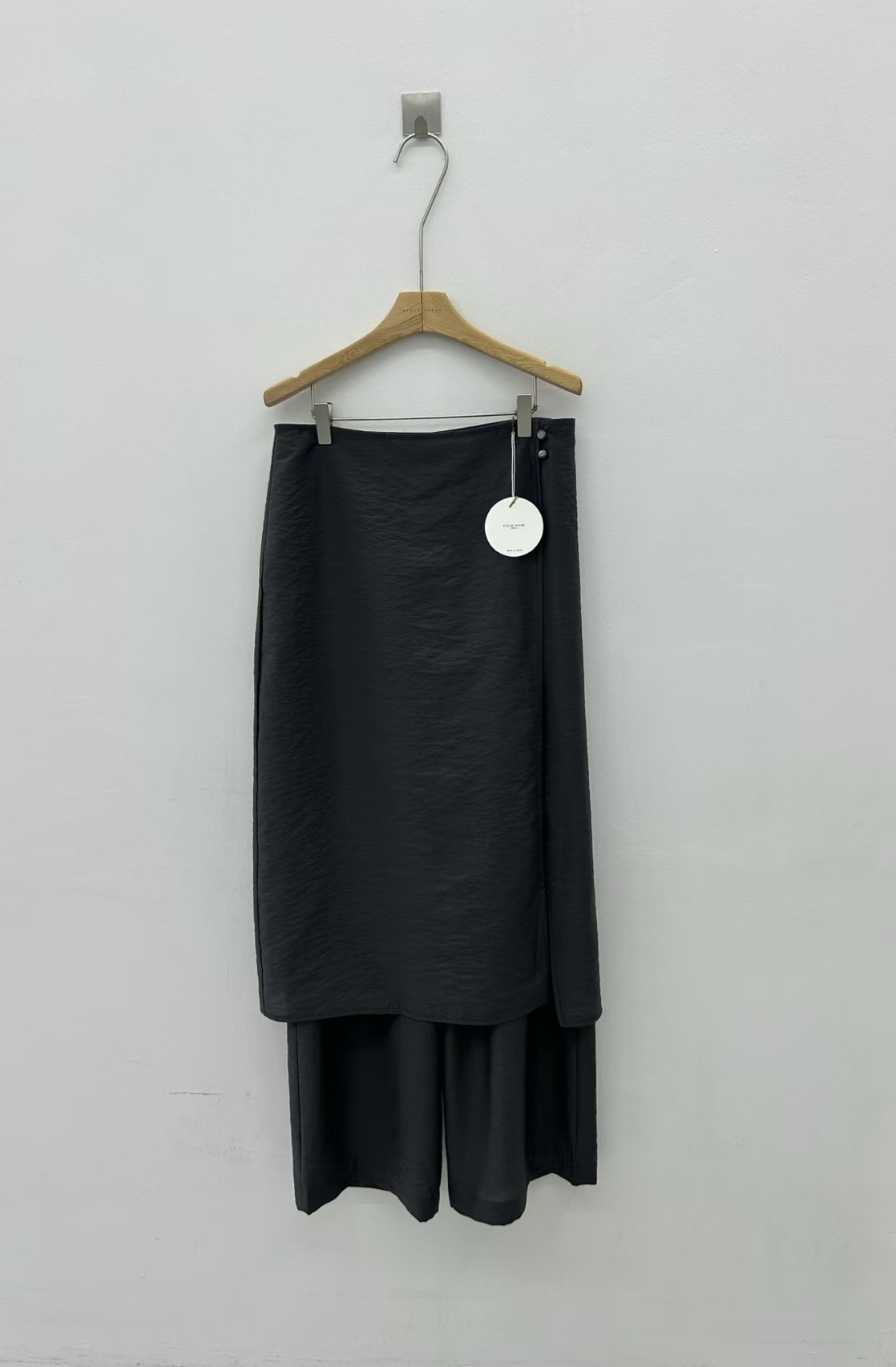 STYLE SCRAP-OT東大門㊣代購女裝新品人氣時尚休閑熱賣裙褲STYLE SCRAP-OT裙褲圖色4黑色