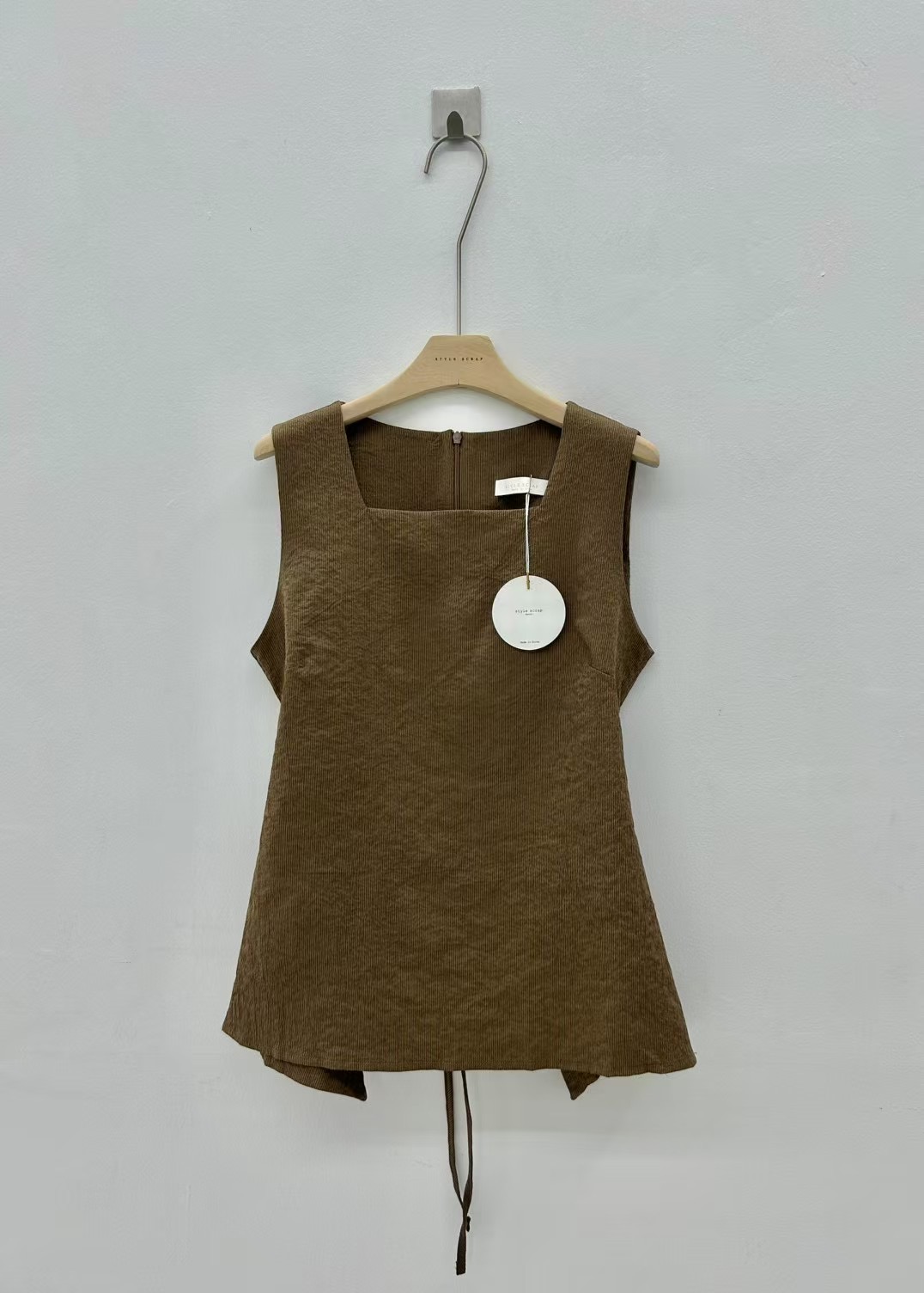 STYLE SCRAP-OT東大門㊣實拍女裝新品人氣25春夏吊帶背心STYLE SCRAP-OT吊帶/背心
