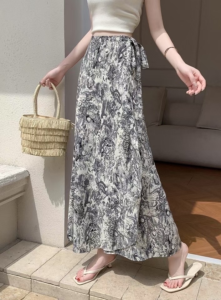 VERA韓國直郵㊣女裝新款真品25春夏熱賣時尚推薦人氣休閑長裙VERA長裙圖色1