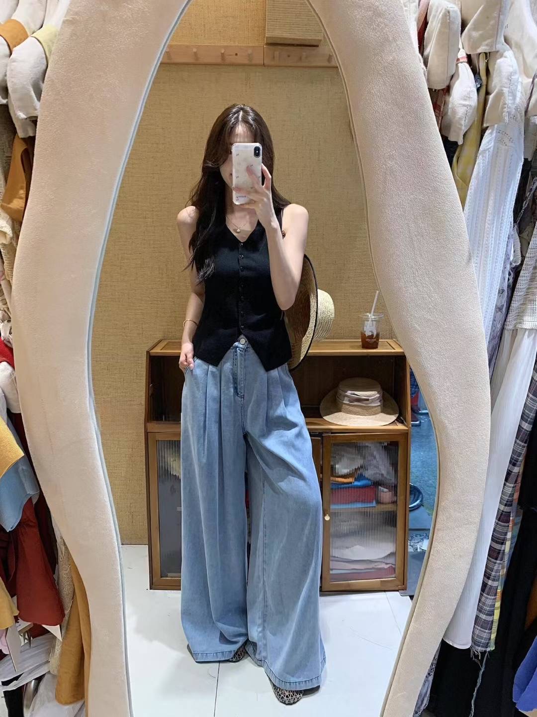 VERA韓國代購㊣女士新款時尚人氣休閑職業25春夏推薦吊帶背心VERA吊帶/背心圖色3