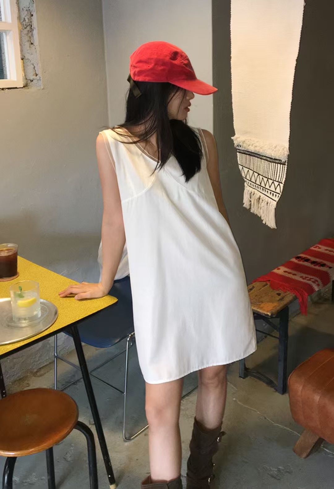 WUNDERKIND韓國直郵㊣女士新款時尚真品休閑推薦25春夏連衣裙WUNDERKIND連衣裙
