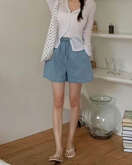 VERA韓國代購㊣女裝新品推薦人氣25春夏休閑時尚熱賣真品短褲VERA短褲