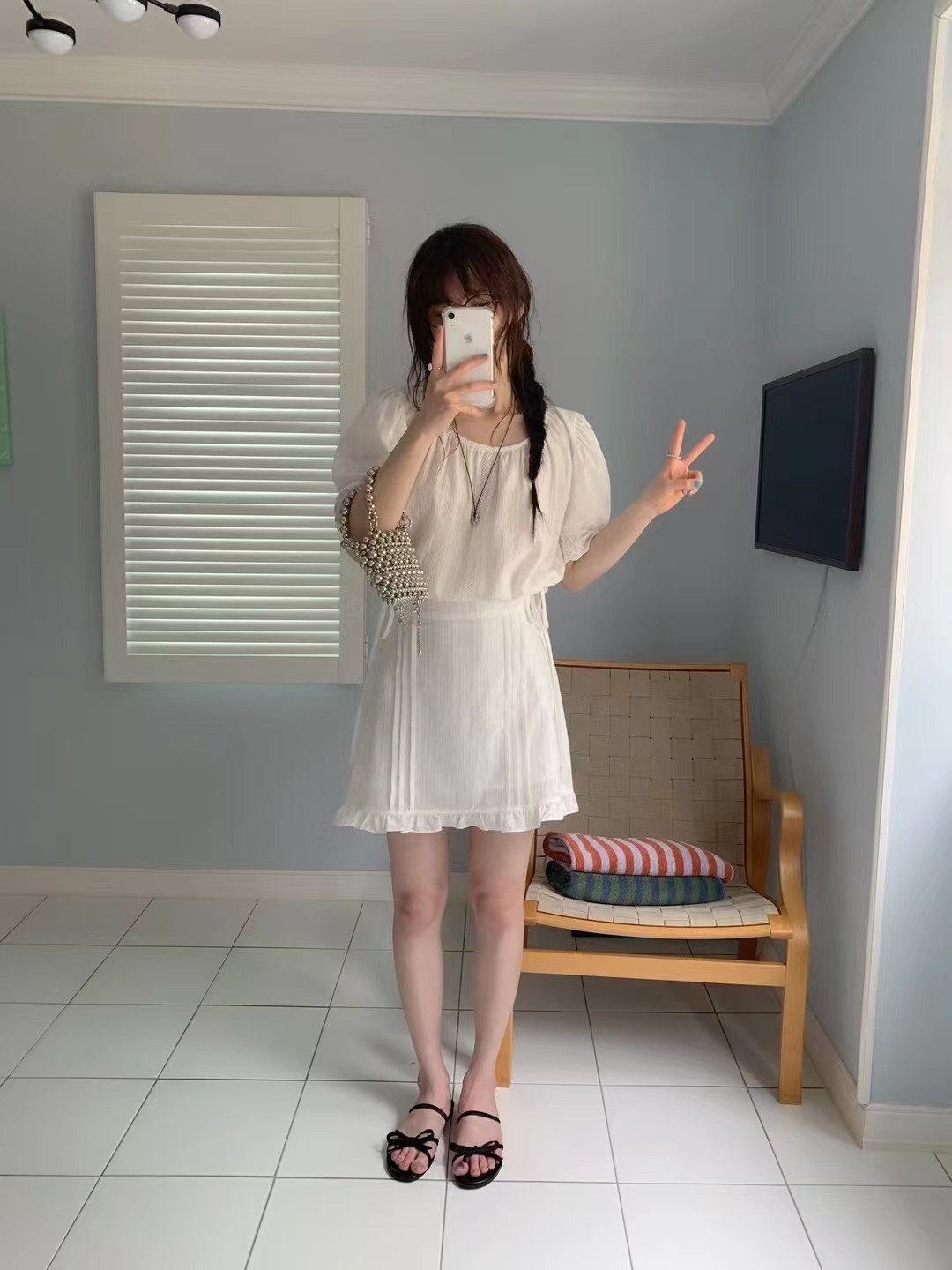 EZEDIARY韓國代購㊣女裝新款休閑職業熱賣推薦真品25春夏短裙EZEDIARY短裙