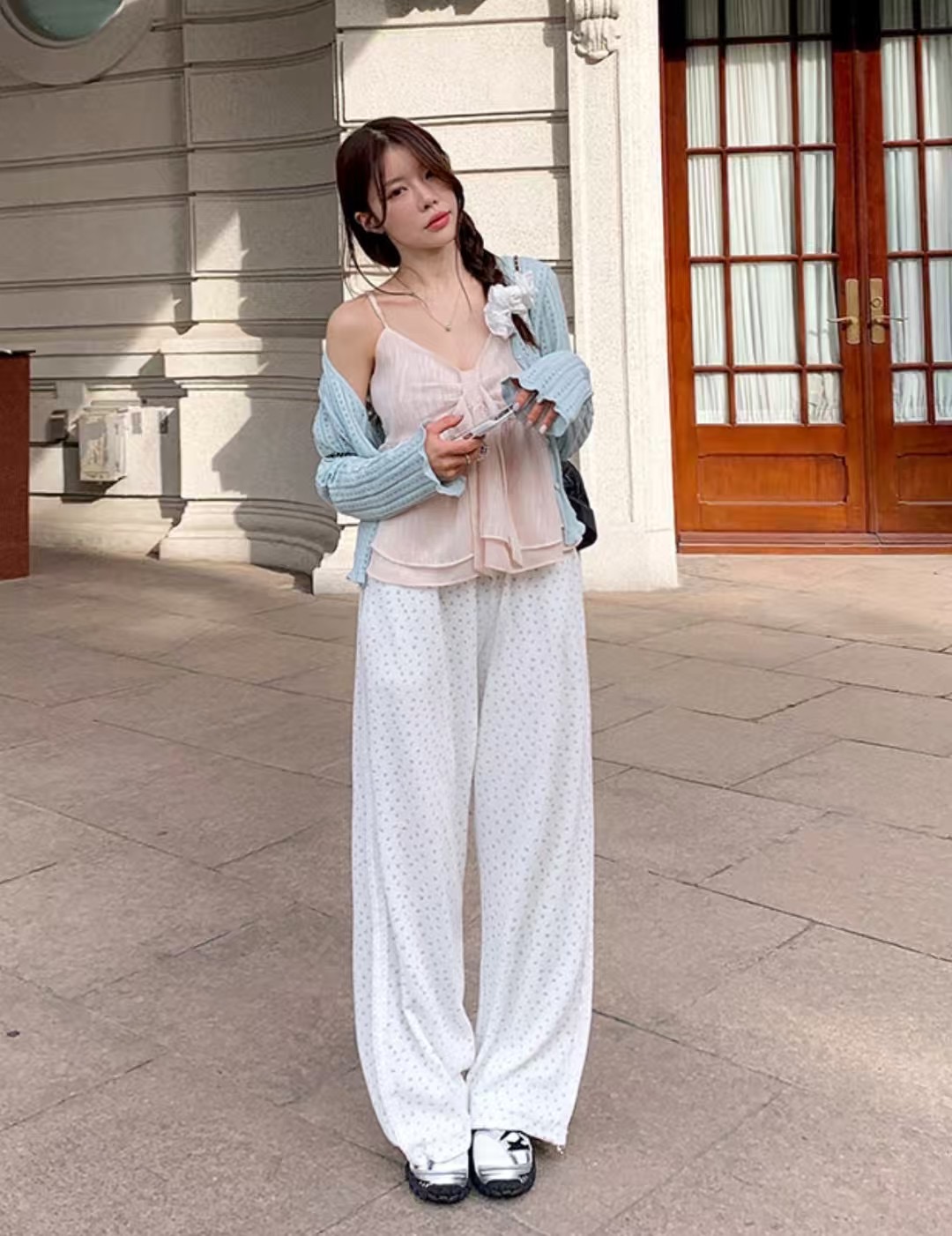 WUNDERKIND韓國直郵㊣女裝新品時尚熱賣25春夏真品人氣休閑褲WUNDERKIND休閑褲
