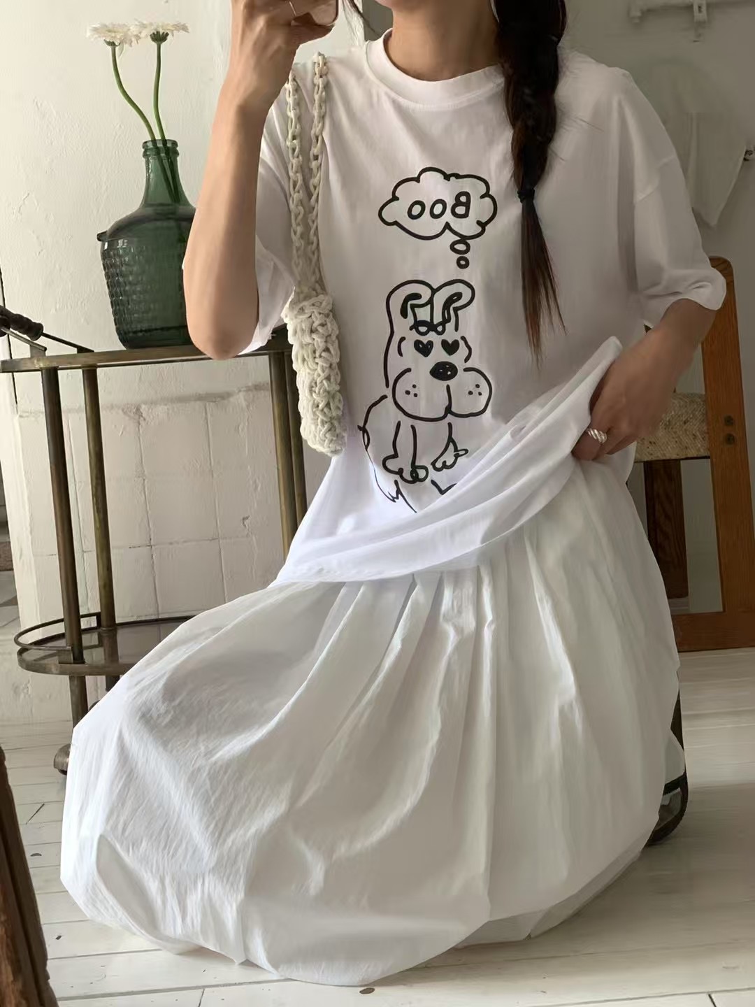 WUNDERKIND東大門㊣實拍女士新品25春夏推薦休閑熱賣時尚T恤WUNDERKINDT恤