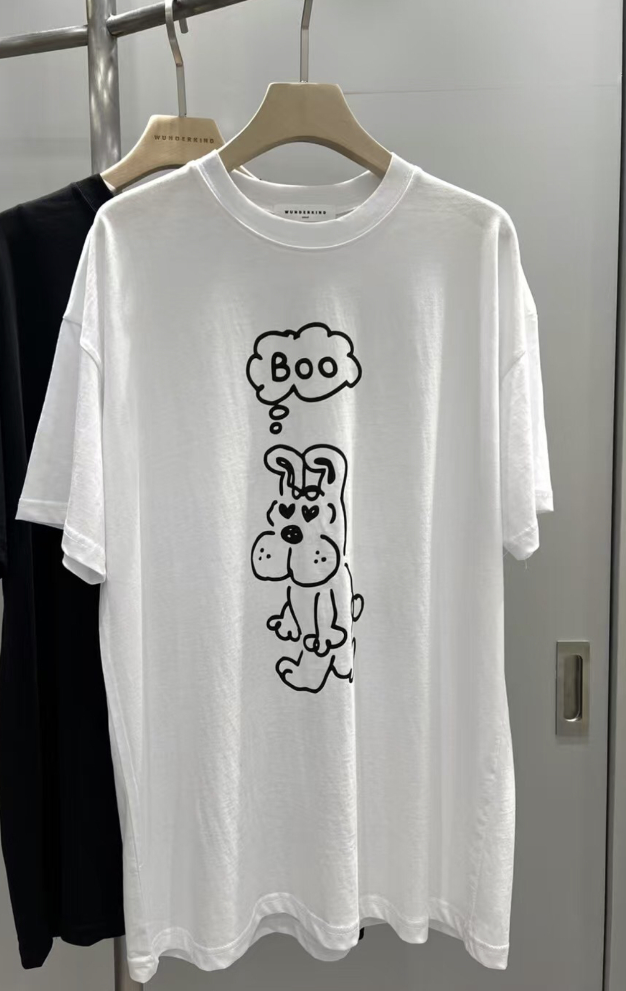 WUNDERKIND東大門㊣實拍女士新品25春夏推薦休閑熱賣時尚T恤WUNDERKINDT恤圖色2
