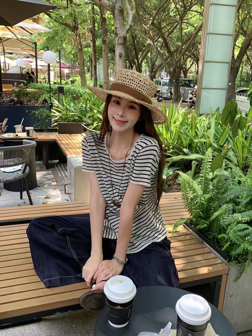 VERA東大門㊣實拍女士新款25春夏人氣真品職業推薦針織衫紐扣VERA針織衫圖色3