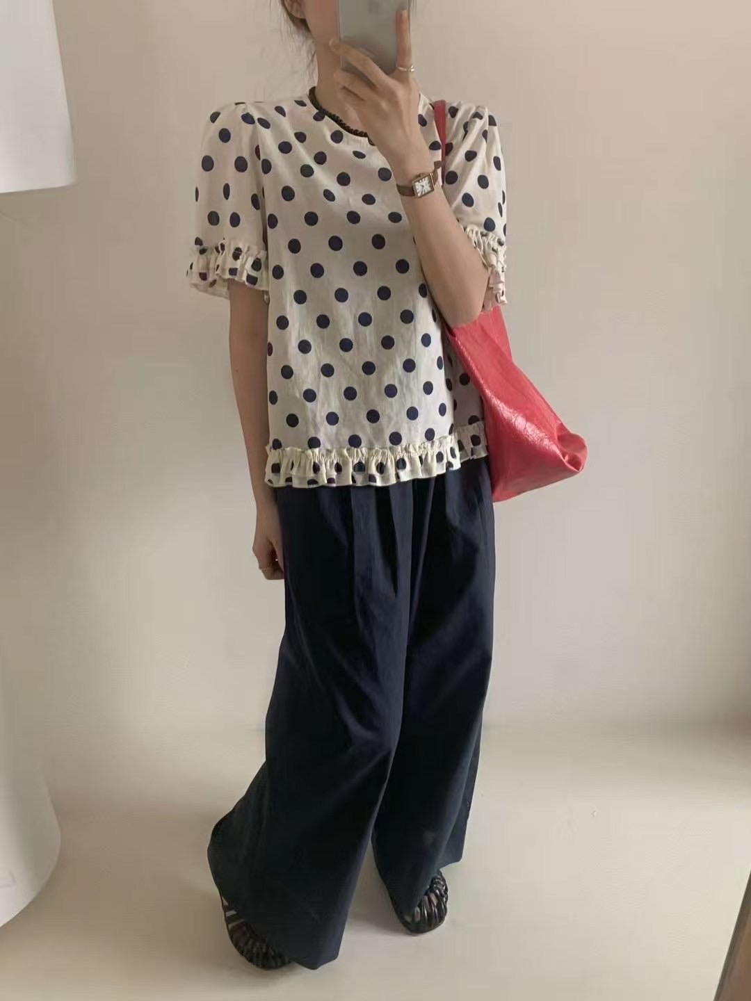 VERA韓國代購㊣女士新款職業真品25春夏推薦熱賣時尚休閑褲VERA休閑褲圖色2