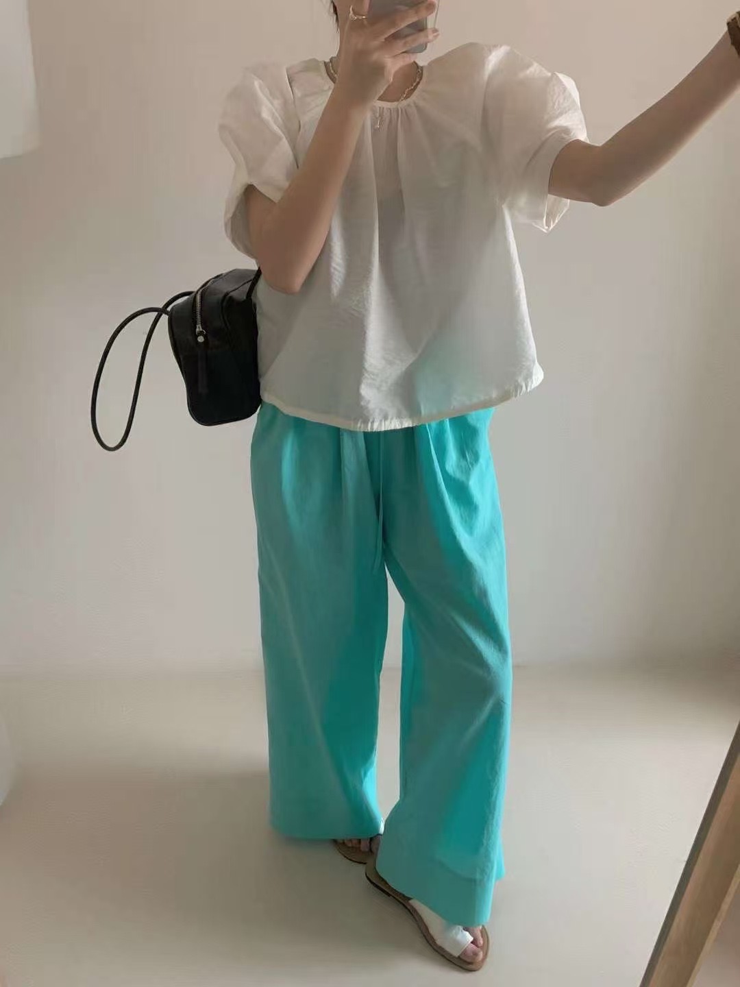 VERA韓國代購㊣女士新款職業真品25春夏推薦熱賣時尚休閑褲VERA休閑褲圖色3