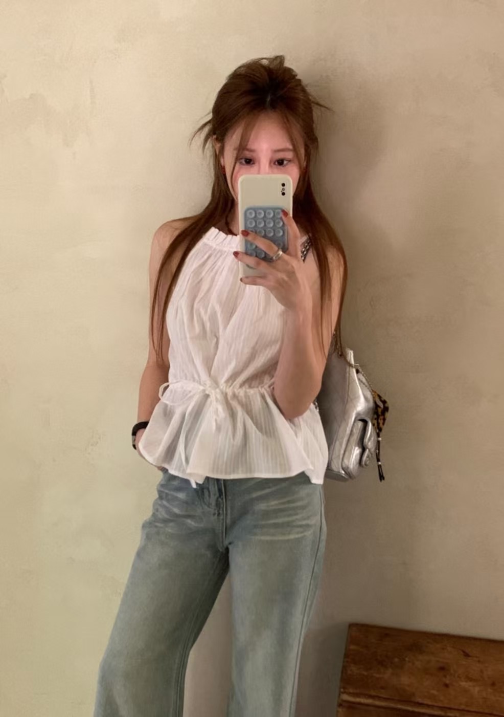 WUNDERKIND韓國代購㊣女裝新品休閑時尚推薦職業襯衫蕾絲衫WUNDERKIND襯衫/蕾絲衫