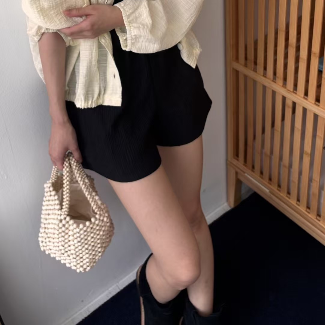 VIVAGLAM-비바글램-T東大門㊣代購女裝新款職業推薦25春夏短褲VIVAGLAM短褲
