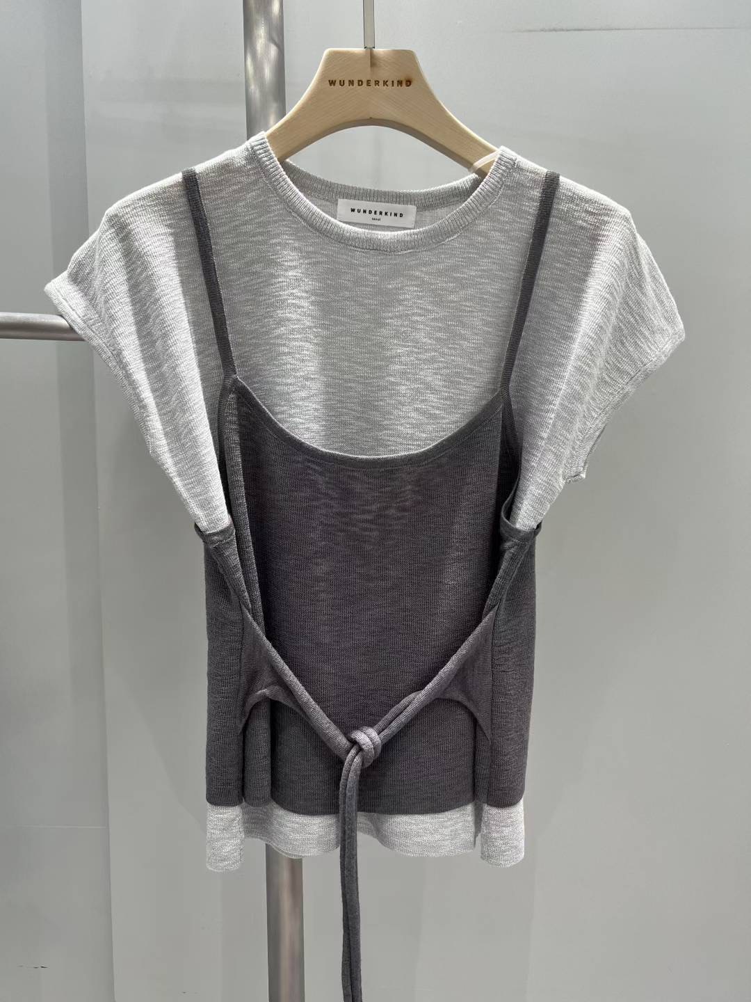 WUNDERKIND東大門㊣代購女士新品25春夏熱賣推薦人氣真品T恤WUNDERKINDT恤圖色3