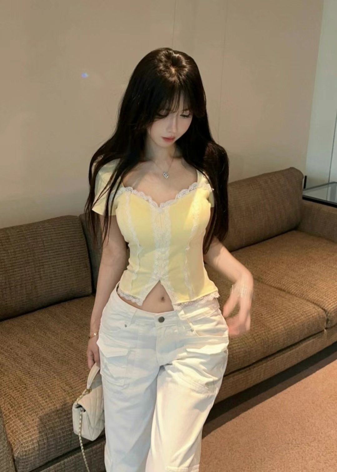 THE COCO韓國直郵㊣女士新品人氣休閑推薦時尚熱賣25春夏T恤THE COCOT恤