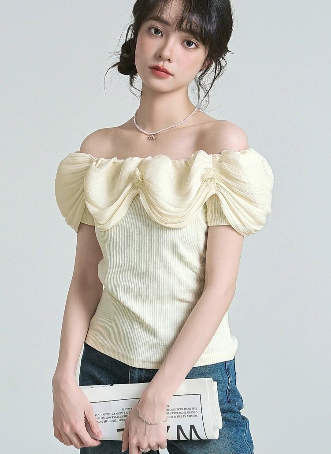 THE COCO東大門㊣代購女士新品熱賣25春夏時尚推薦職業T恤THE COCOT恤