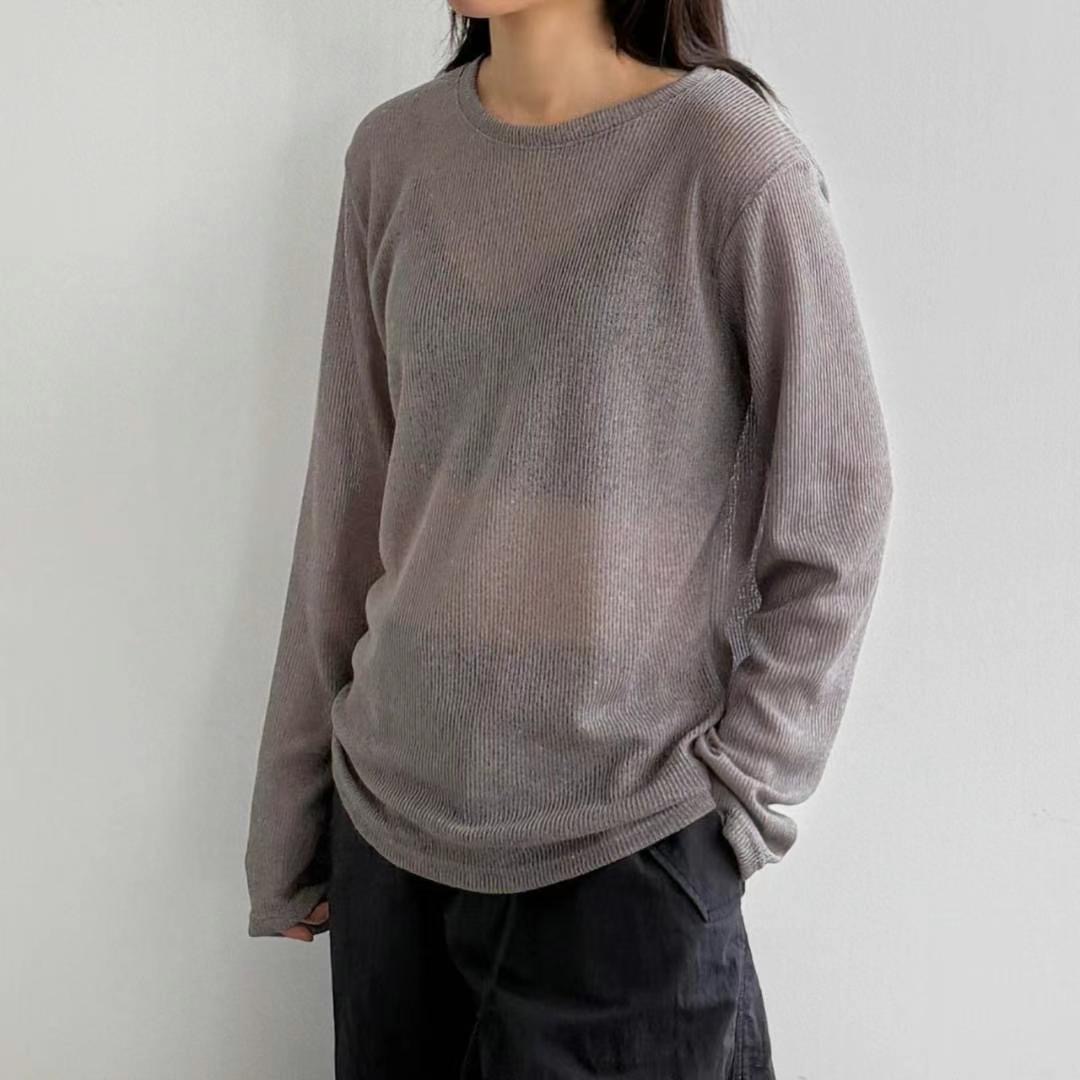 ABLE CO東大門㊣代購女裝新品人氣職業時尚休閑25春夏針織衫ABLE CO針織衫圖色4