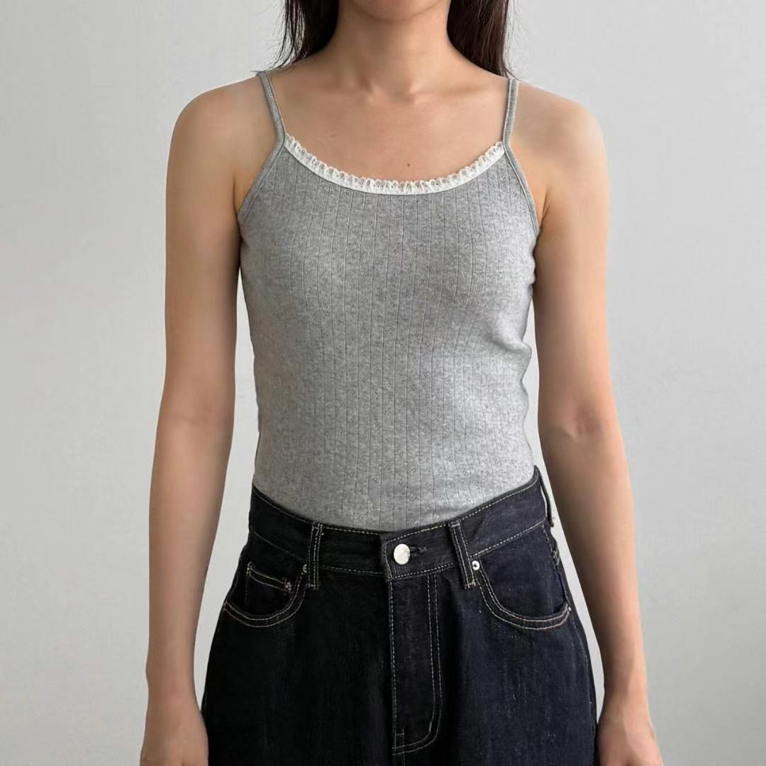 ABLE CO東大門㊣實拍女裝新品25春夏人氣時尚休閑吊帶背心ABLE CO吊帶/背心圖色3