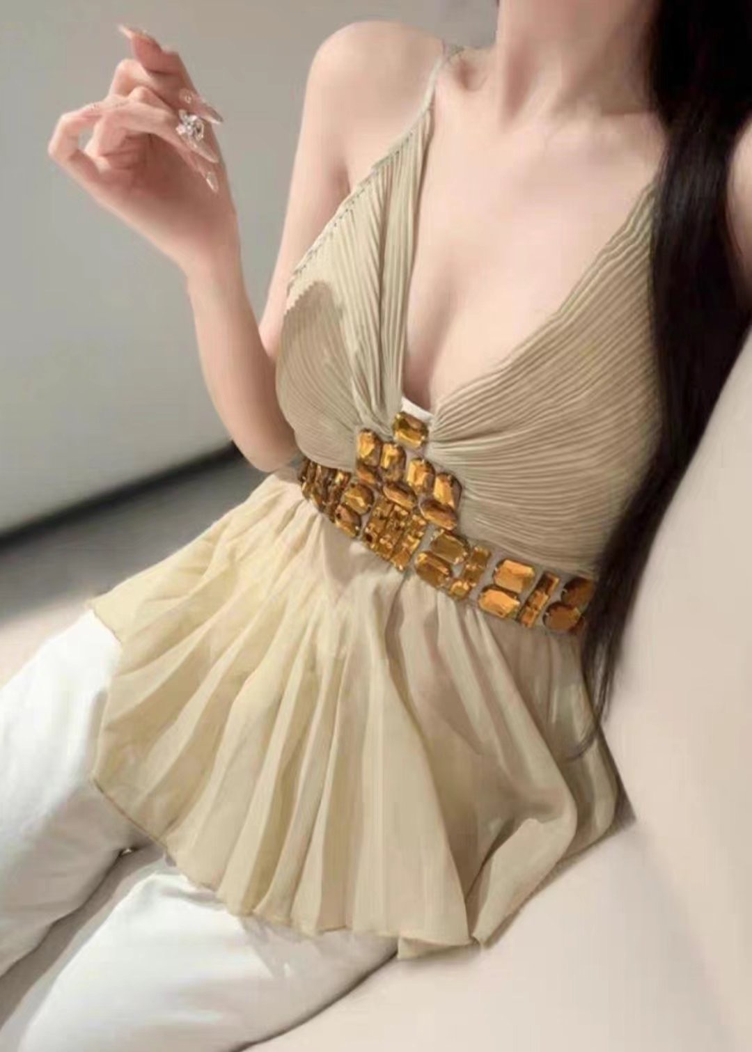 THE COCO東大門㊣直郵女裝新品時尚職業真品熱賣襯衫蕾絲衫THE COCO襯衫/蕾絲衫