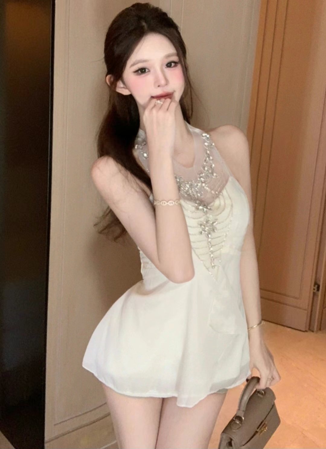 THE COCO韓國直郵㊣女裝新品熱賣25春夏推薦職業襯衫蕾絲衫THE COCO襯衫/蕾絲衫