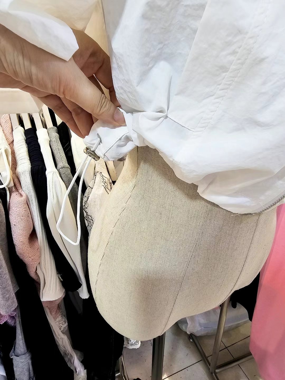 THE COCO東大門㊣實拍女士新品25春夏休閑推薦夾克泡泡袖短款THE COCO夾克