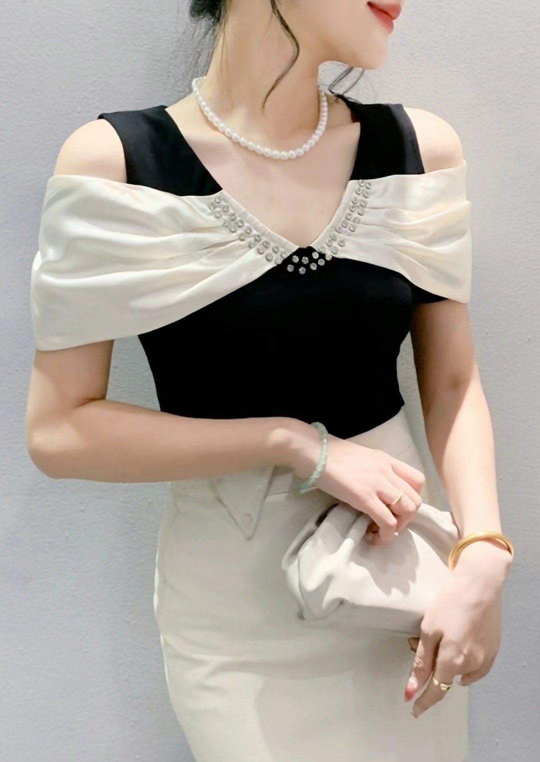 THE COCO東大門㊣代購女士新品休閑時尚推薦人氣真品職業T恤THE COCOT恤