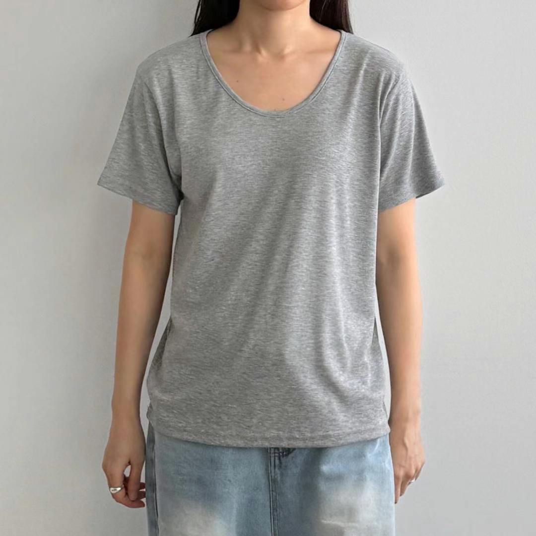ABLE CO韓國直郵㊣女裝新款休閑人氣真品熱賣職業推薦25春夏T恤ABLE COT恤圖色4