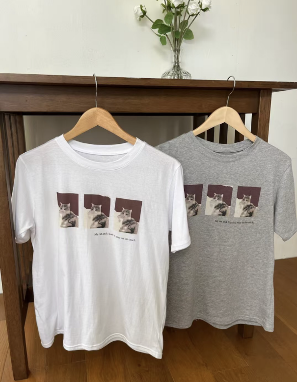 SECOND OTHER韓國代購㊣女士新品職業推薦真品人氣T恤套裝SECOND OTHERT恤圖色2左二色