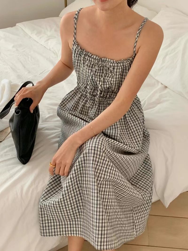 ON-NI-언니-T東大門㊣代購女裝新款真品25春夏熱賣連衣裙ON-NI連衣裙