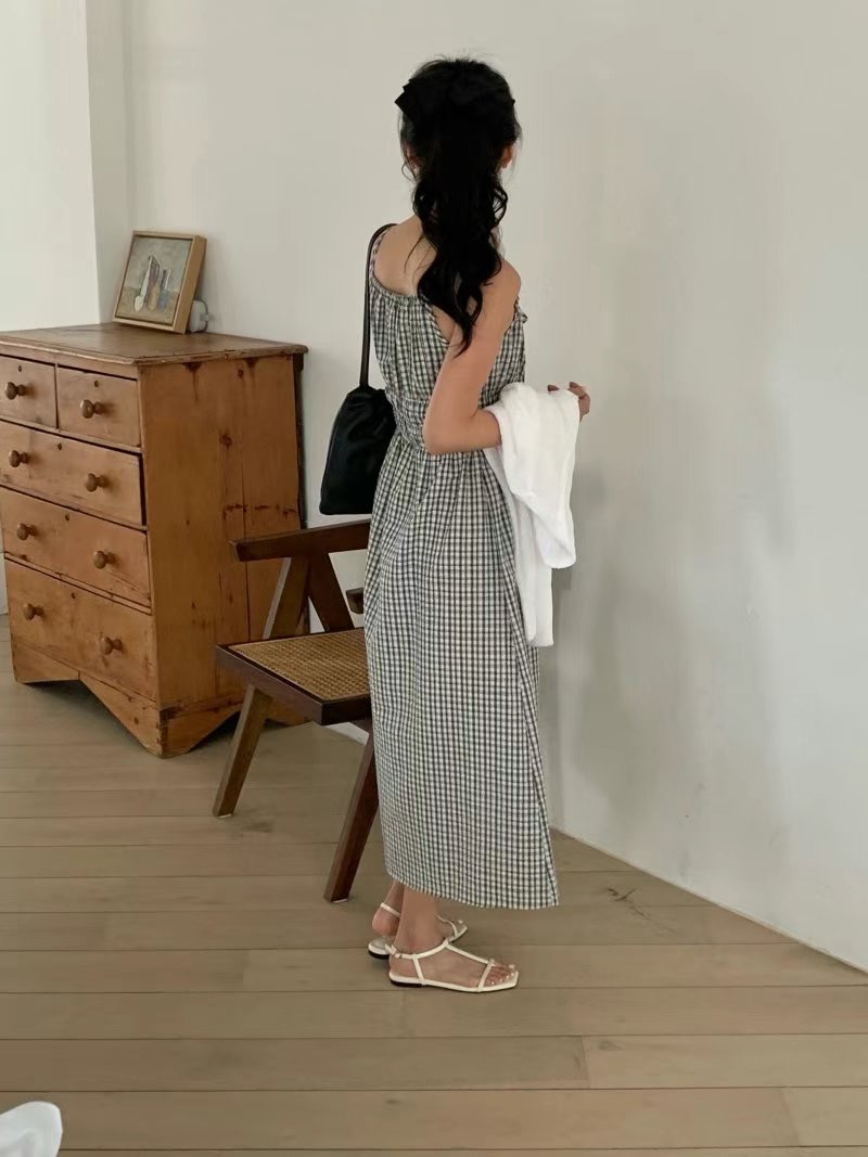 ON-NI-언니-T東大門㊣代購女裝新款真品25春夏熱賣連衣裙ON-NI連衣裙