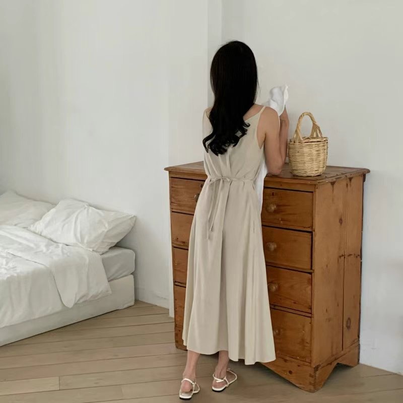 ON-NI-언니-T東大門㊣代購女裝新品25春夏推薦時尚連衣裙ON-NI連衣裙