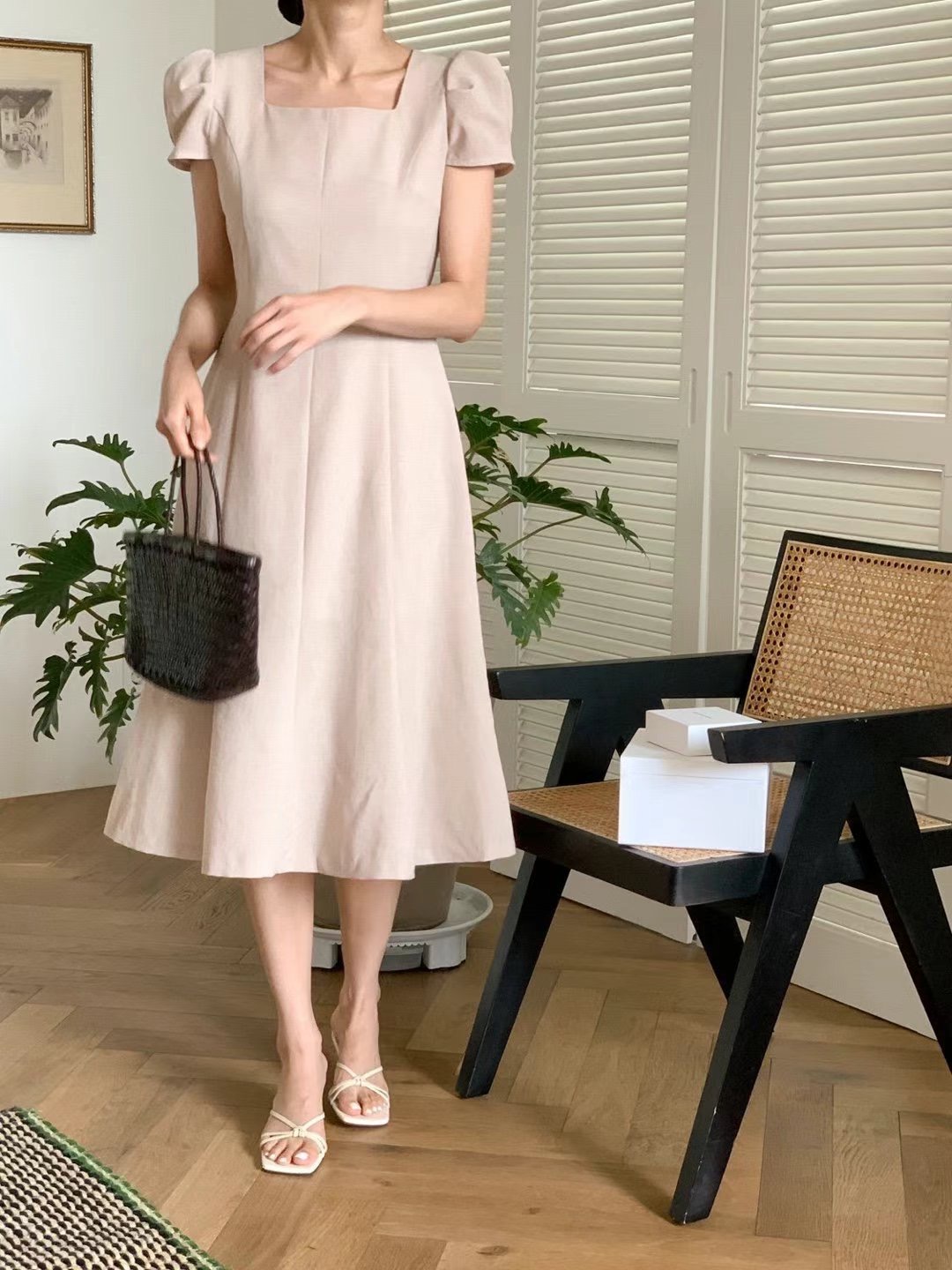 ON-NI-언니-T東大門㊣代購女士新品真品休閑熱賣職業連衣裙ON-NI連衣裙圖色2