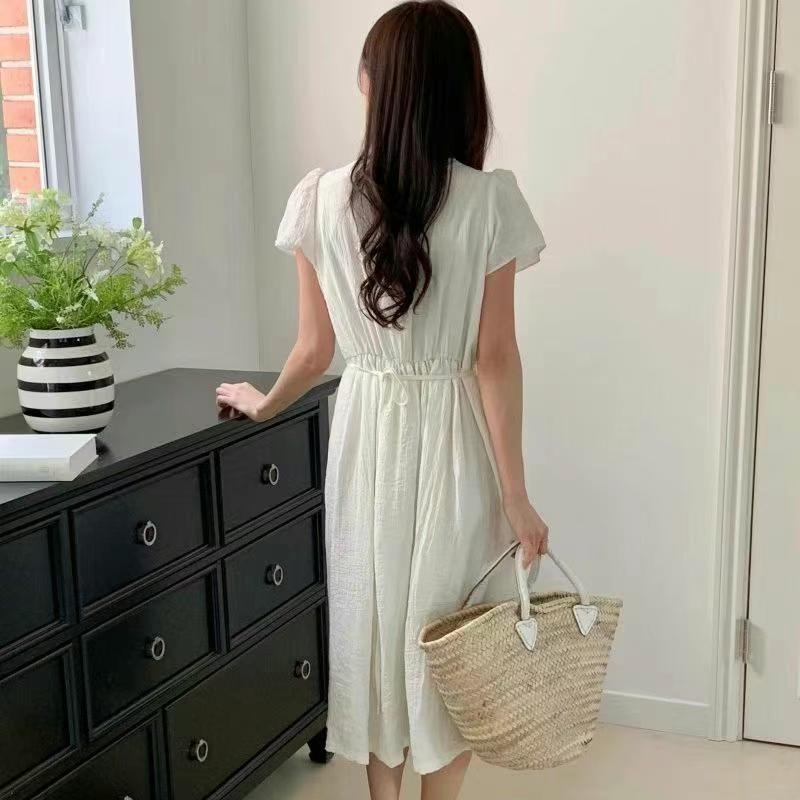 ON-NI-언니-T韓國直郵㊣女士新品休閑推薦25春夏職業連衣裙ON-NI連衣裙