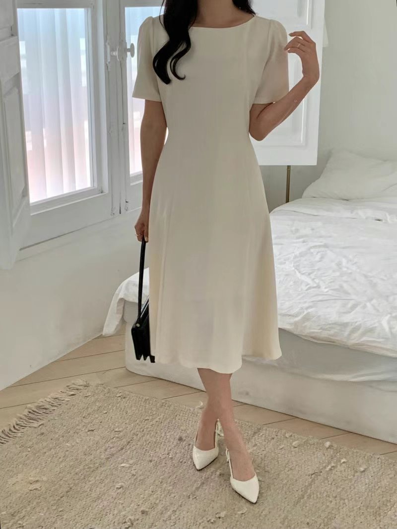 ON-NI-언니-T東大門㊣代購女士新款職業熱賣真品25春夏連衣裙ON-NI連衣裙