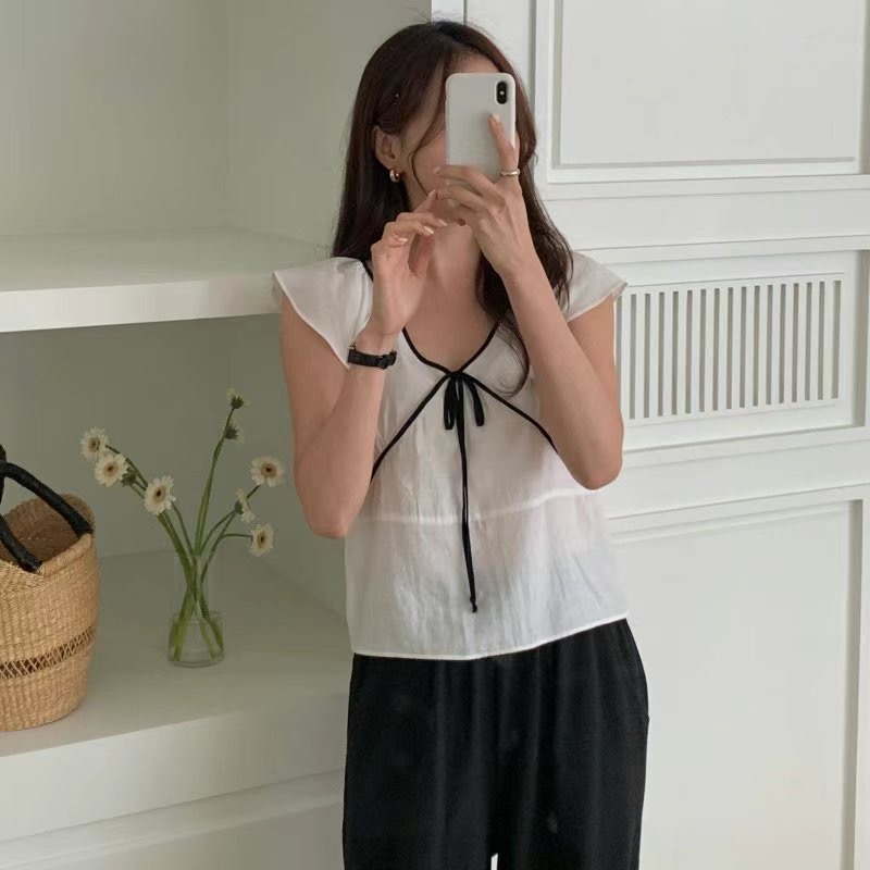 ON-NI-언니-T韓國代購㊣女裝新品職業人氣熱賣襯衫蕾絲衫ON-NI襯衫/蕾絲衫