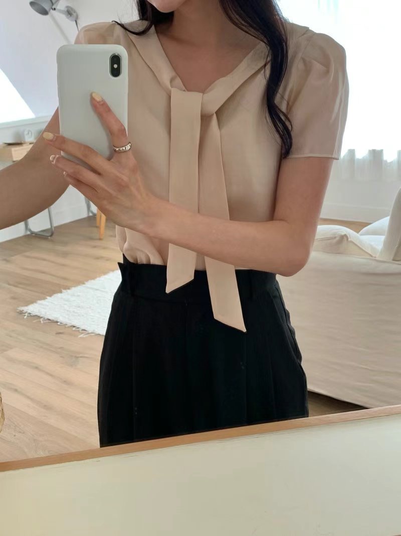 ON-NI-언니-T東大門㊣代購女士新款休閑時尚推薦襯衫蕾絲衫ON-NI襯衫/蕾絲衫