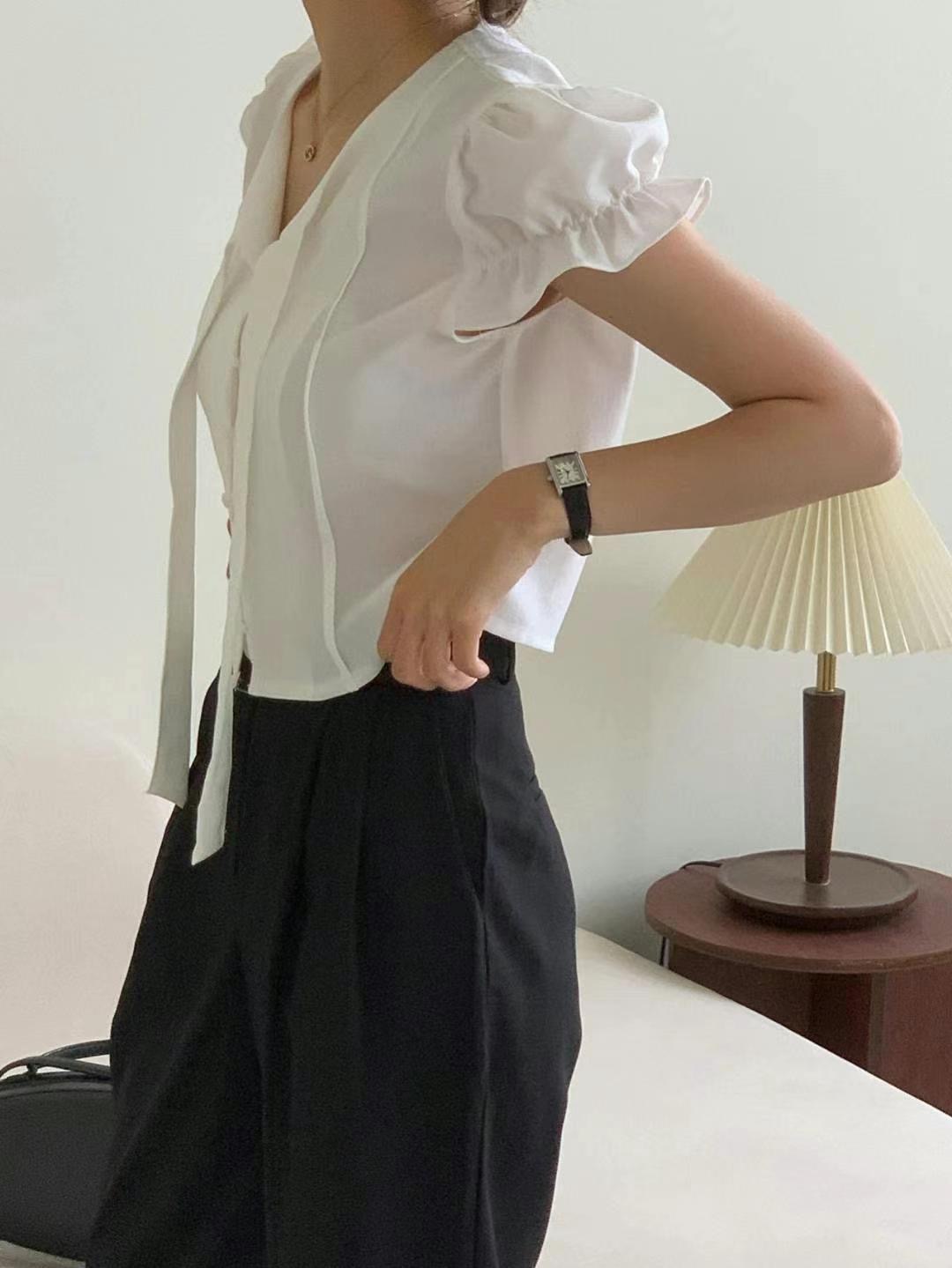 ON-NI-언니-T韓國直郵㊣女士新品熱賣職業時尚襯衫蕾絲衫ON-NI襯衫/蕾絲衫