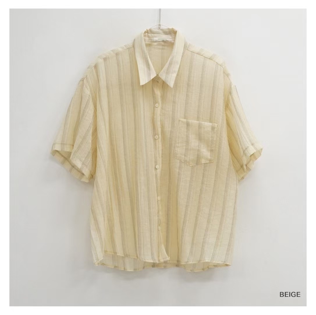 ALL OF US東大門㊣直郵女裝新款職業真品25春夏襯衫蕾絲衫ALL OF US襯衫/蕾絲衫圖色2