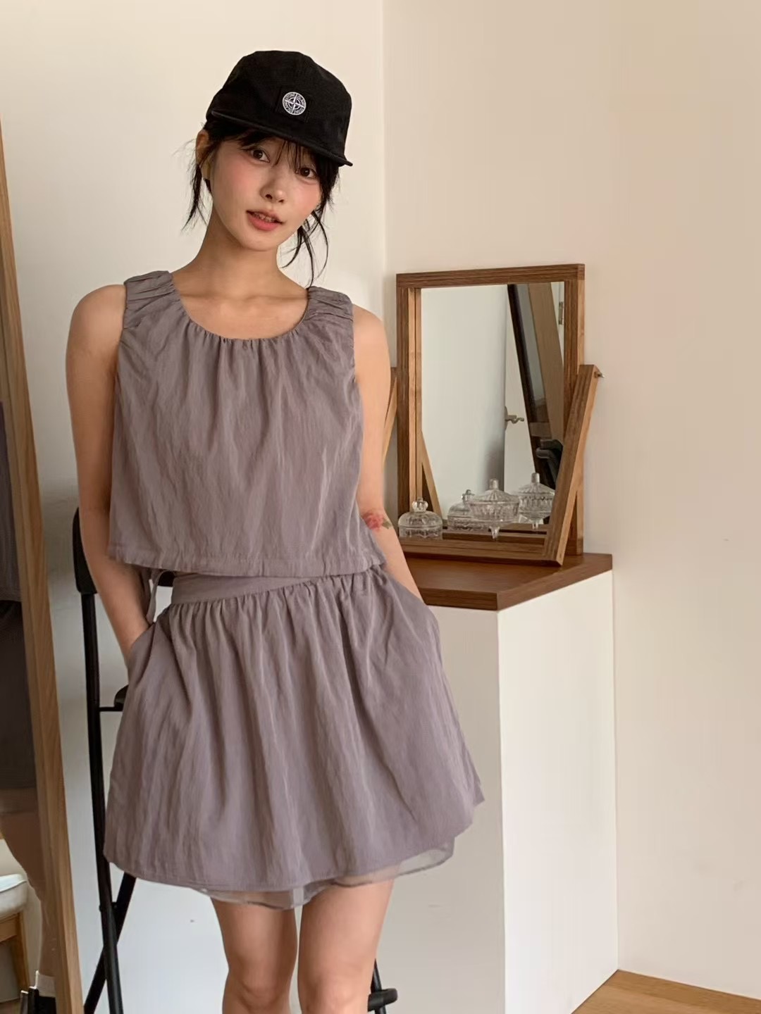 SECOND OTHER韓國代購㊣女裝新款25春夏熱賣休閑真品推薦套裝SECOND OTHER套裝