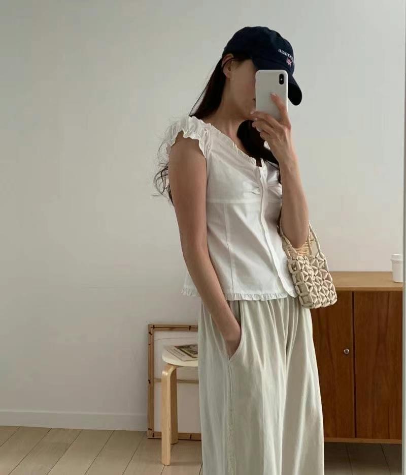 ON-NI-언니-T東大門㊣直郵女士新品真品時尚熱賣襯衫蕾絲衫ON-NI襯衫/蕾絲衫