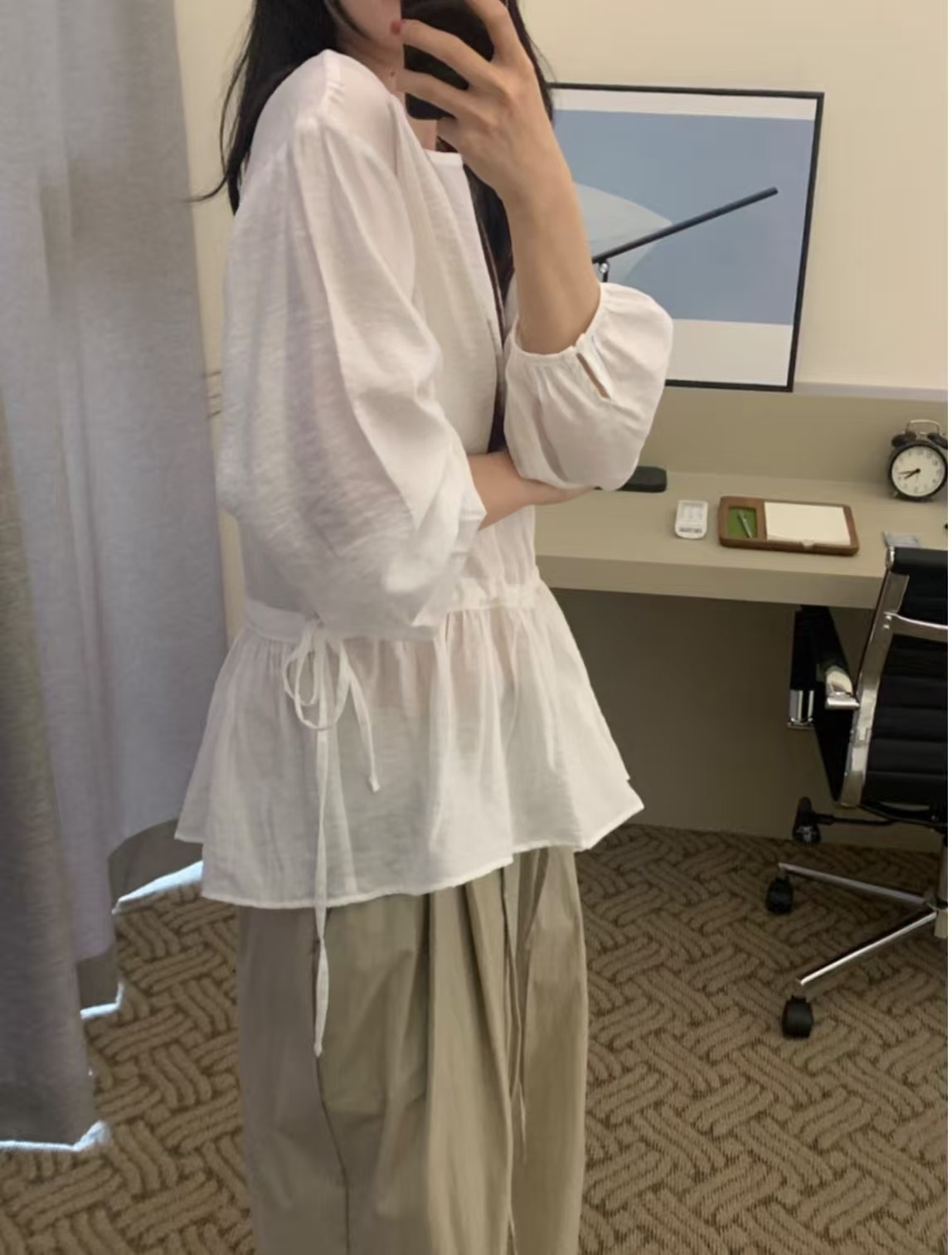 ALL OF US東大門㊣直郵女裝新品時尚真品休閑熱賣襯衫蕾絲衫ALL OF US襯衫/蕾絲衫