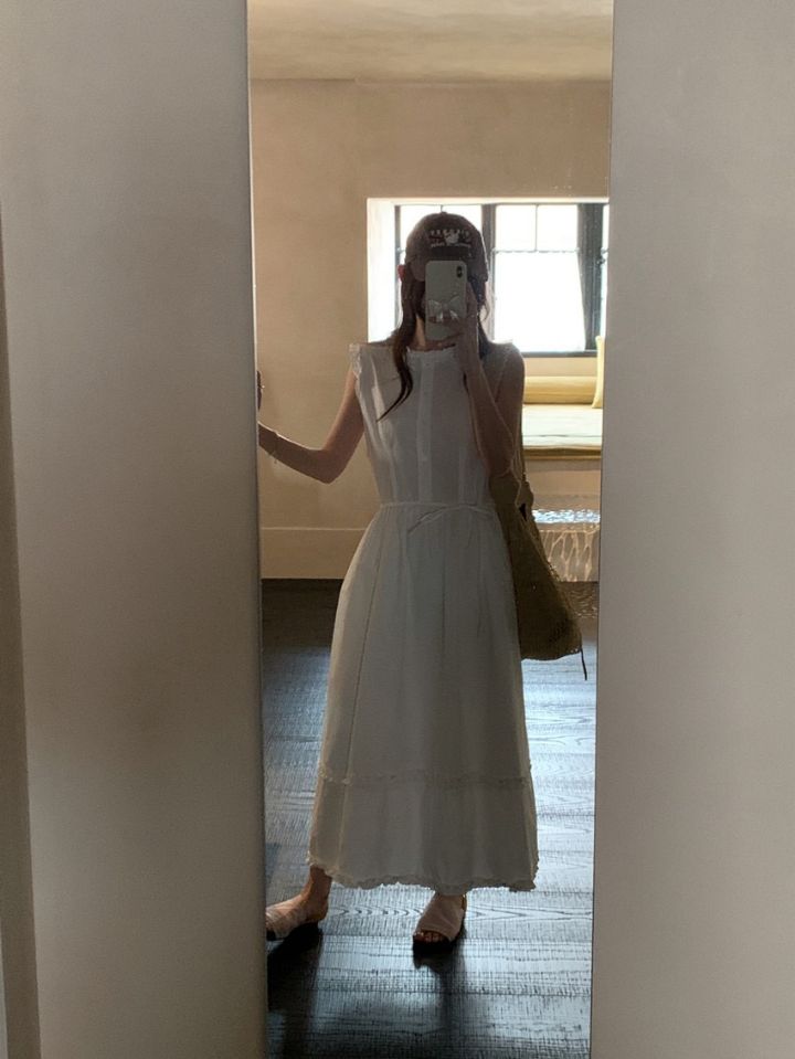 STAY HERE東大門㊣代購女裝新款真品人氣職業25春夏連衣裙STAY HERE連衣裙