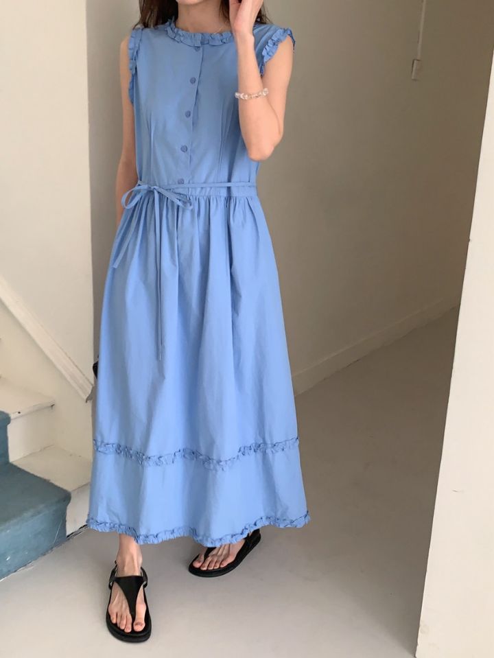 STAY HERE東大門㊣代購女裝新款真品人氣職業25春夏連衣裙STAY HERE連衣裙