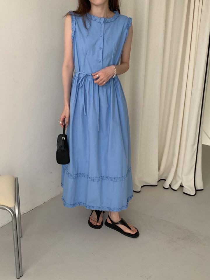 STAY HERE東大門㊣代購女裝新款真品人氣職業25春夏連衣裙STAY HERE連衣裙