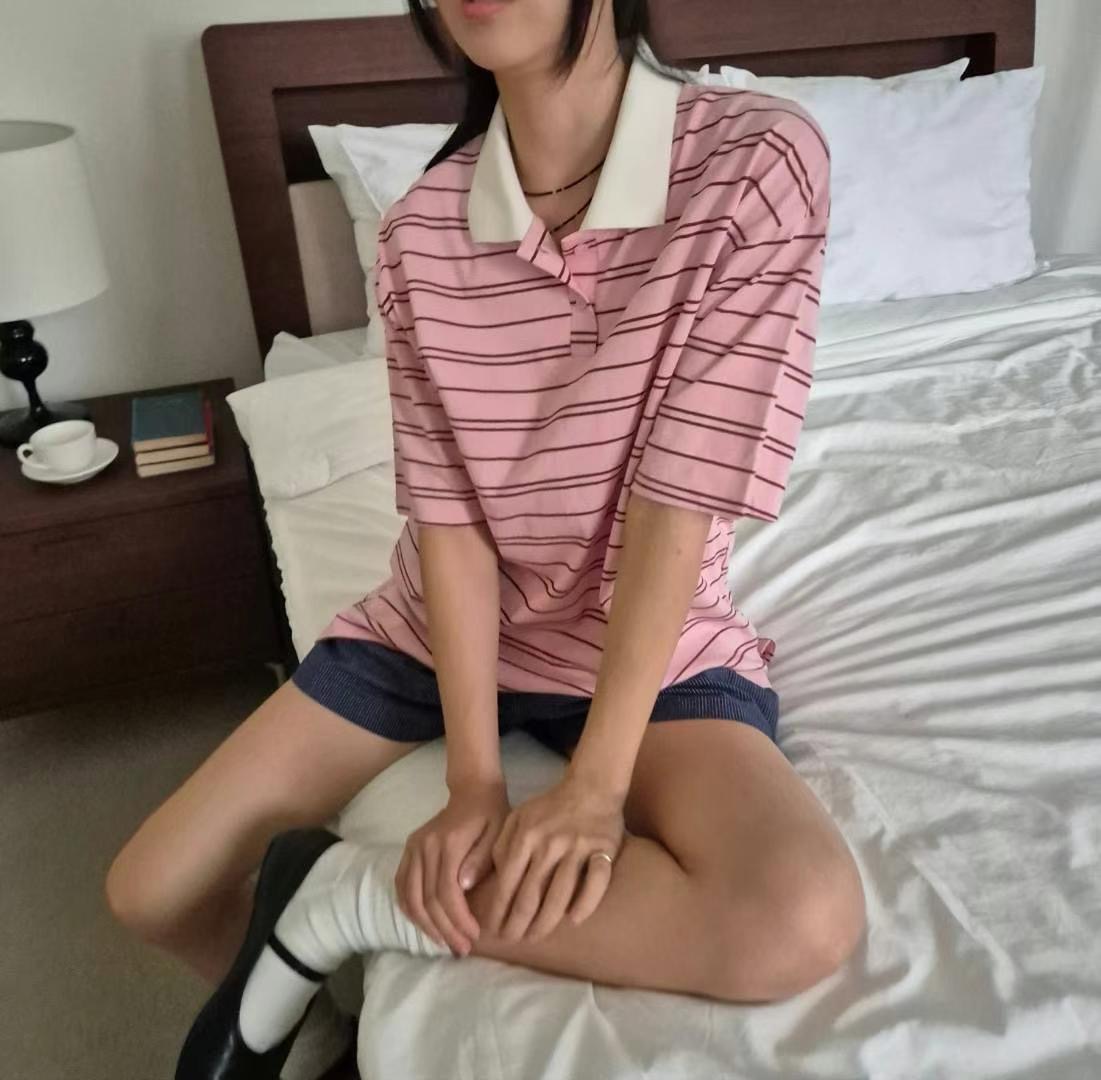 COVER-커버-T東大門㊣實拍女裝新品職業推薦熱賣時尚休閑T恤COVERT恤