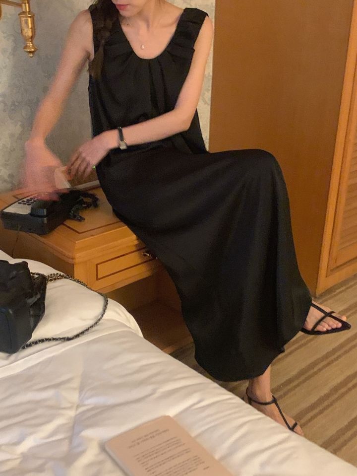 STAY HERE韓國代購㊣女士新品時尚職業熱賣25春夏人氣連衣裙STAY HERE連衣裙