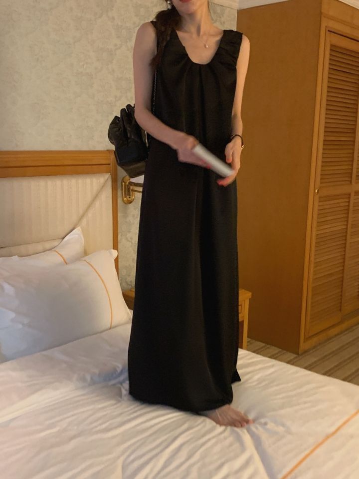 STAY HERE韓國代購㊣女士新品時尚職業熱賣25春夏人氣連衣裙STAY HERE連衣裙