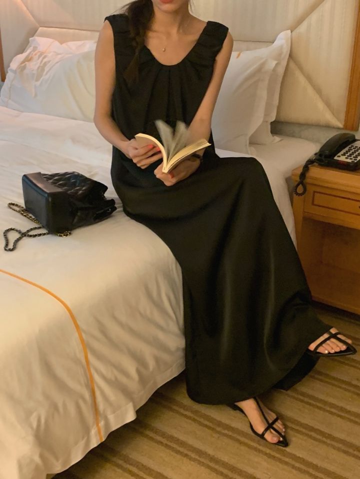 STAY HERE韓國代購㊣女士新品時尚職業熱賣25春夏人氣連衣裙STAY HERE連衣裙